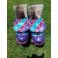 Turquoise, Purple, and Pink Skates