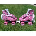 Hello Kitty Skates with Hot Pink Trimming