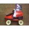 Orange and Black Men Skates